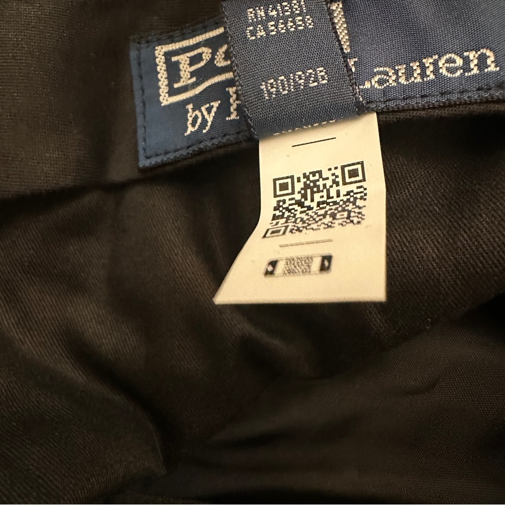 Polo Ralph Lauren 98% Wool Dress Pants Men’s Size 36 Grey *Unhemmed* - Picture 4 of 13